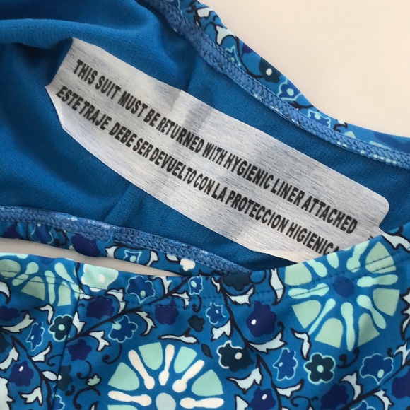 RHODE x Target Zinnia Floral Print One-Piece Swimsuit, XL NWT - Picture 7 of 7